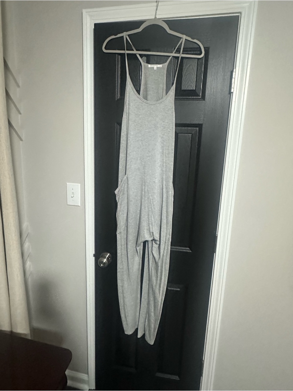 Antistar Gray Sleeveless Jumpsuit Medium